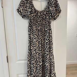 Leopard Print Dress